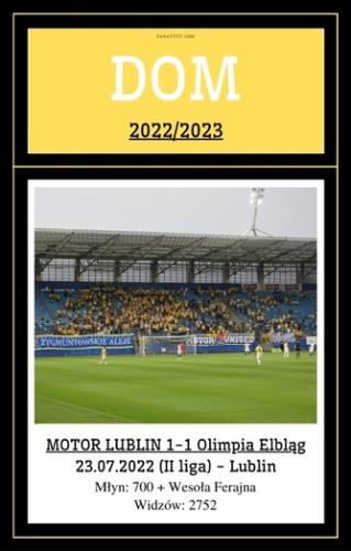 Motor Lublin - Olimpia Elbląg